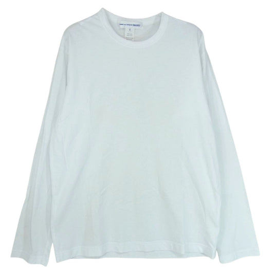 COMME des GARCONS コムデギャルソン CDGT1PL SHIRT トルコ製 LS 長袖 Tシャツ  ホワイト系 M【中古】