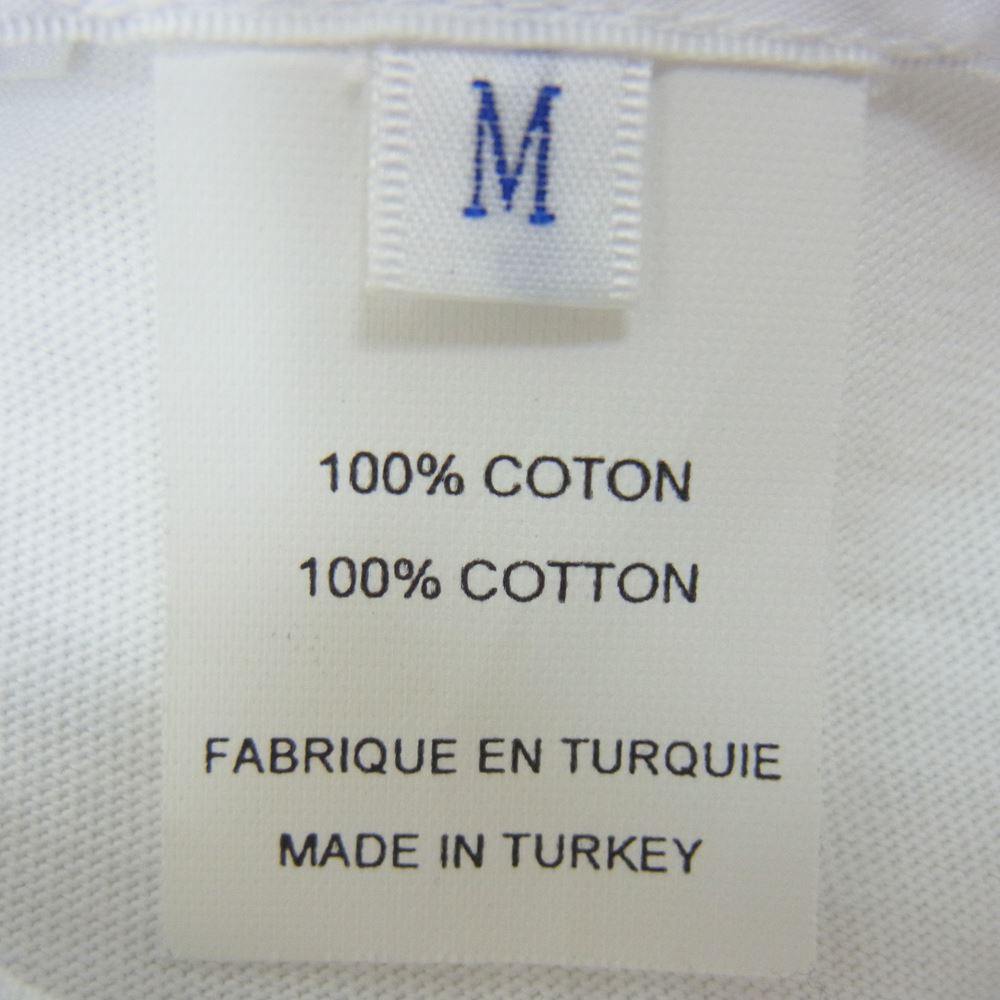 COMME des GARCONS コムデギャルソン CDGT1PL SHIRT トルコ製 LS 長袖 Tシャツ  ホワイト系 M【中古】