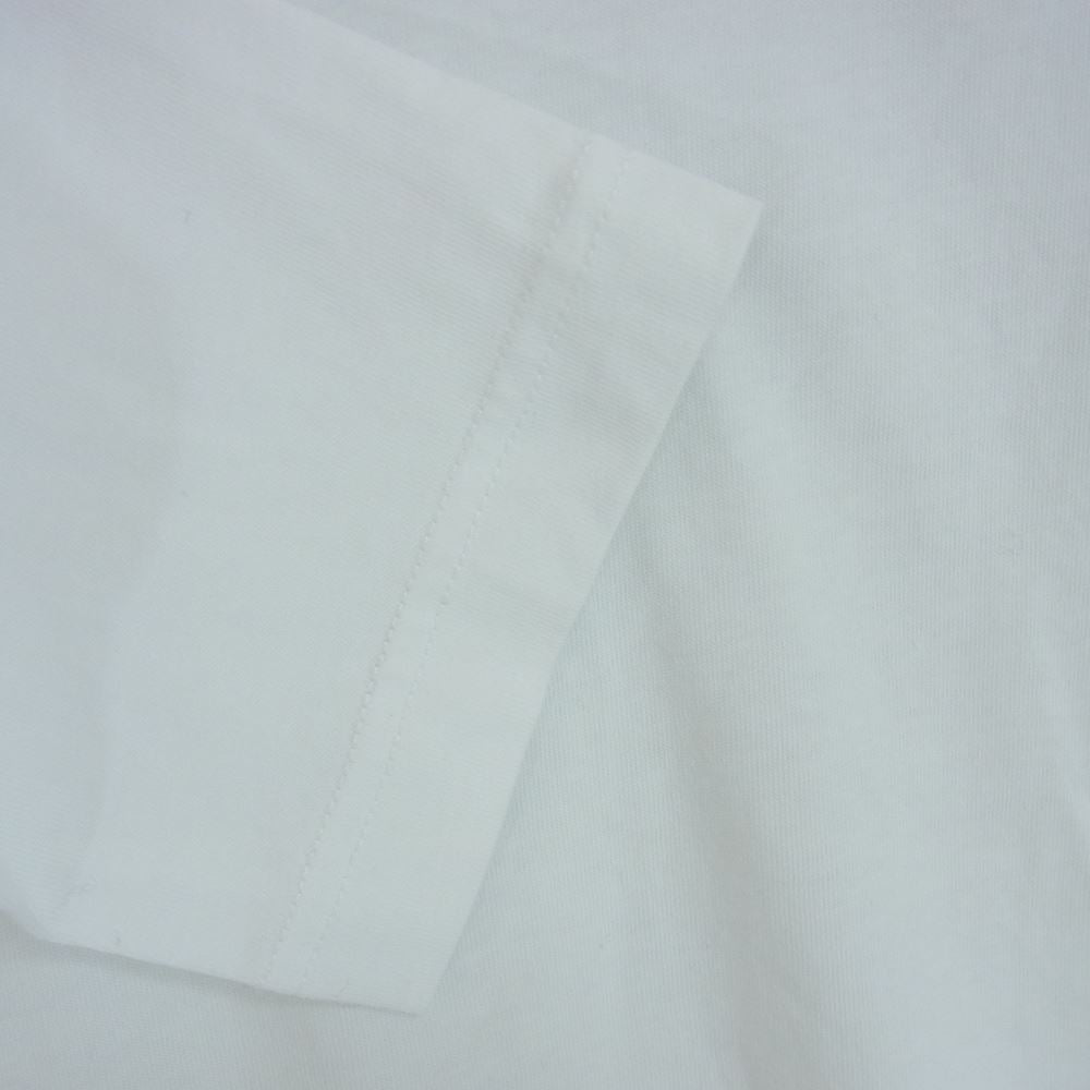 COMME des GARCONS コムデギャルソン CDGT1PL SHIRT トルコ製 LS 長袖 Tシャツ  ホワイト系 M【中古】