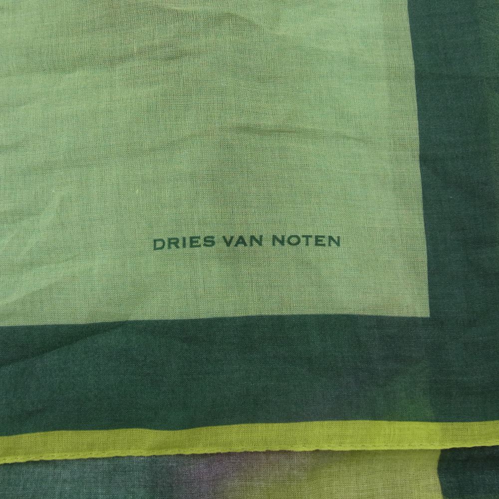 DRIES VAN NOTEN ドリスヴァンノッテン 22SS 221-011312-4130-202 マルチカラー グラフィックプリント ストール マルチカラー系【中古】