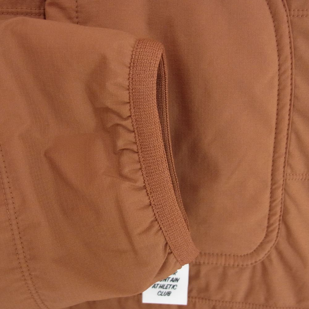 snowpeak スノーピーク wm-sw701 W.M別注 Flexible Insulated Cardigan ジャケット ブラウン系 L【美品】【中古】
