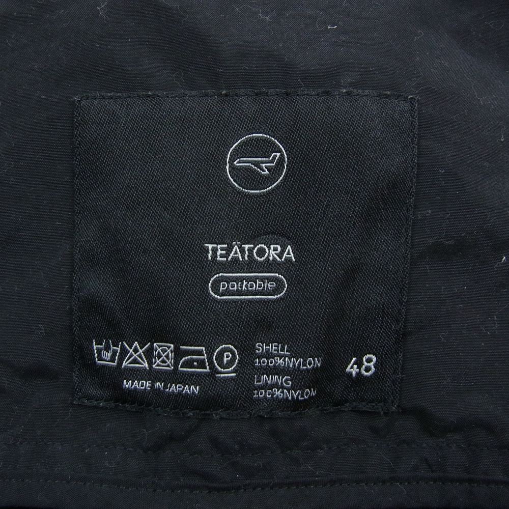 TEATORA テアトラ tt-004c-p Wallet Pants CARGO Packable ウォレット パンツ ブラック系 48【中古】