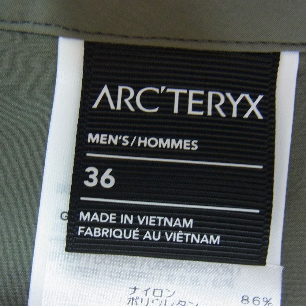 ARC'TERYX アークテリクス X000006955-141413 Gamma Lightweight Short ガンマ ライトウエイト ショートパンツ ショーツ カーキ Forage 36【新古品】【未使用】【中古】