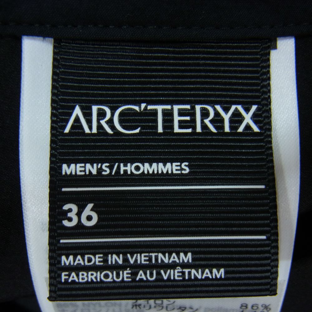 ARC'TERYX アークテリクス X000006955-141412 Gamma Lightweight Short ガンマ ライトウエイト ショートパンツ ショーツ ブラック ブラック系 36【新古品】【未使用】【中古】