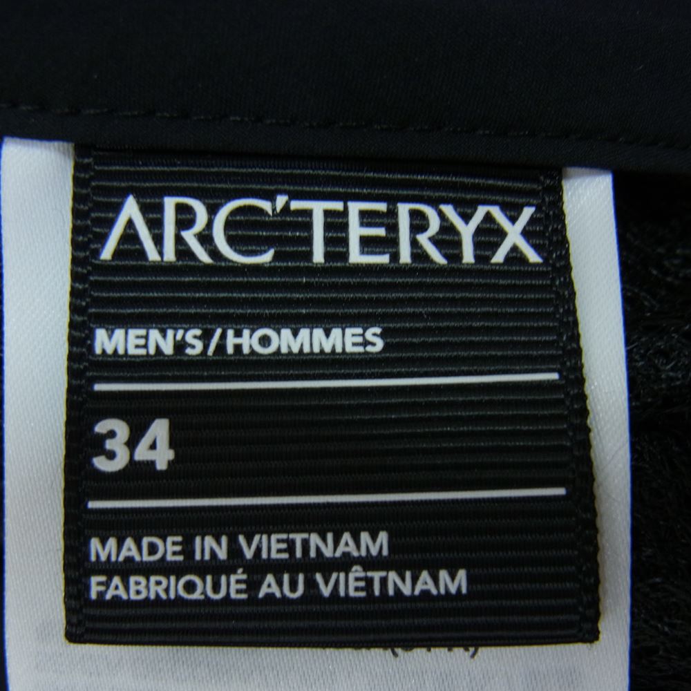 ARC'TERYX アークテリクス X000007287-141379 ACROPLE JOGGER アクロープル ジョガー パンツ ブラック系 34【美品】【中古】