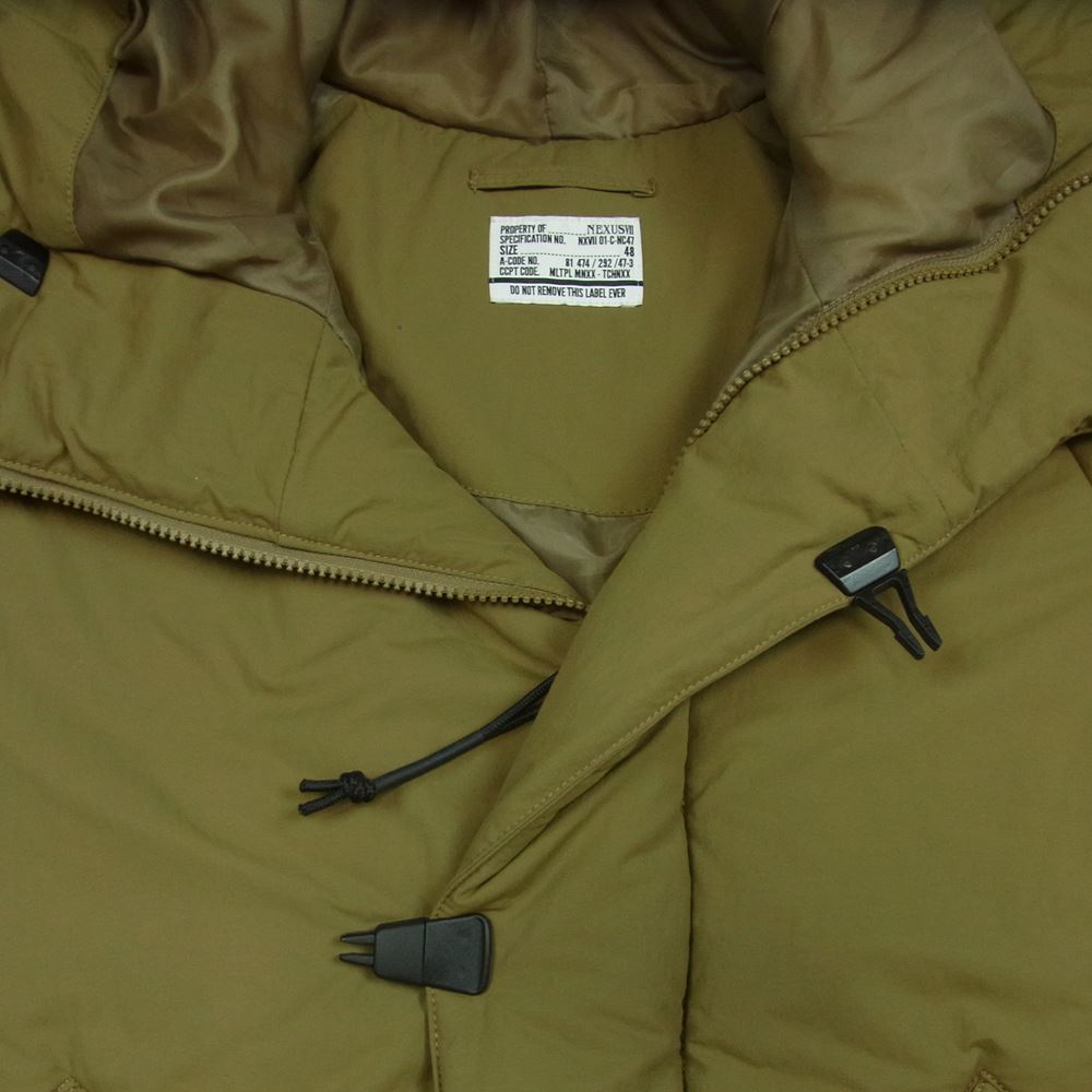ネクサスセブン MOA-NTC-J0D OMEGA JACKET-II オメガ 中綿 ミリタリー ジャケット 中国製 カーキ系 48【中古】