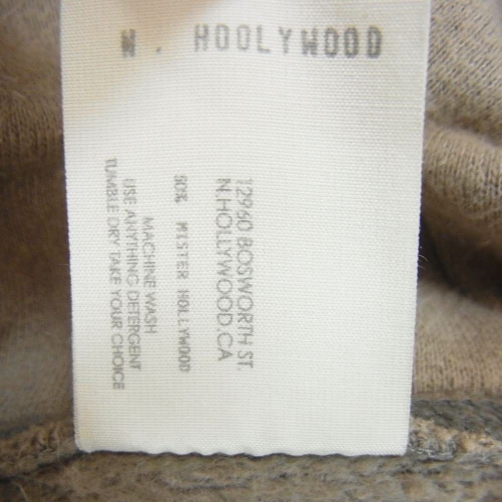 N.HOOLYWOOD エヌハリウッド 18AW 182-CS01-008 pieces PARKA プルオーバー パーカー チャコール系 42【中古】