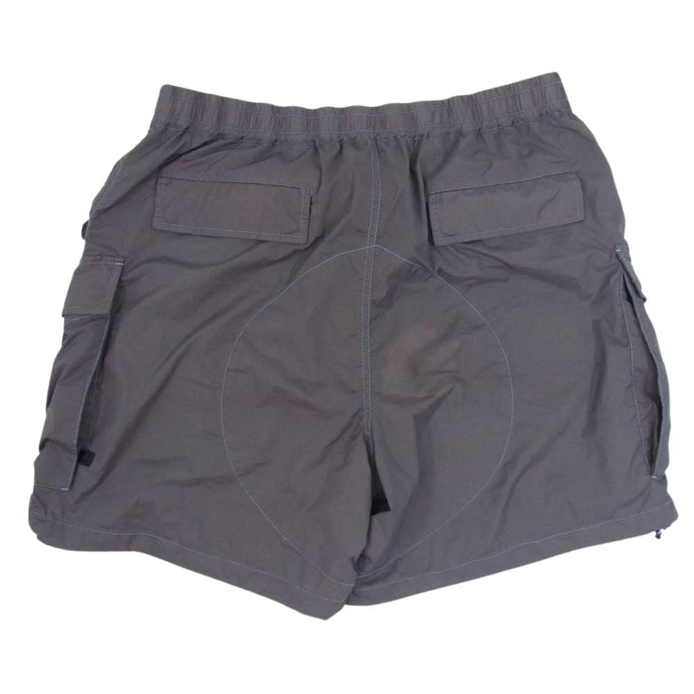 ダイワピア ナイロン カーゴ ショーツ パンツ チャコール系 L【中古】