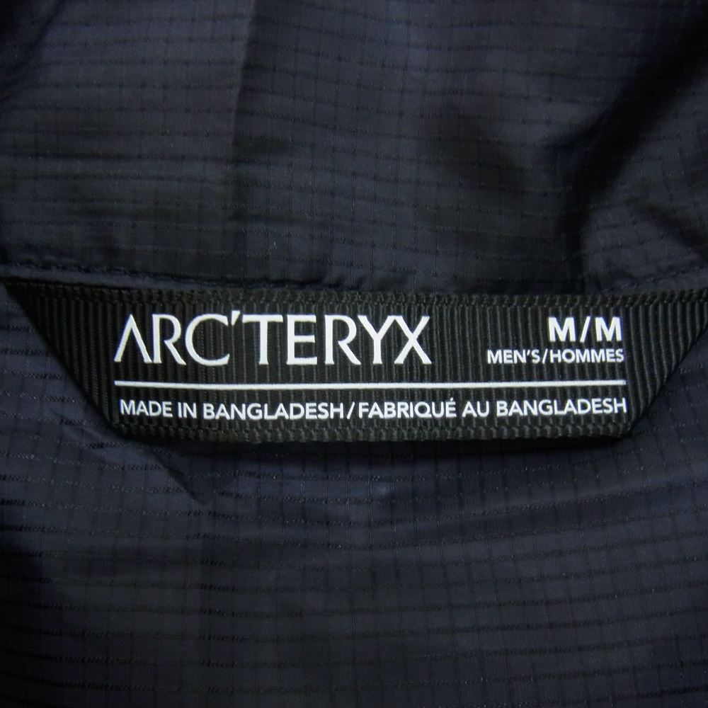 ARC'TERYX アークテリクス 29122 133722 NORVAN WINDSHELL JACKET ノーバン ウィンドシェル ジャケット ネイビー系 M【中古】