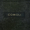 COMOLI コモリ 20AW S03-02008 ウール チェック オープン カラー シャツ グレー系 グリーン系 2【中古】