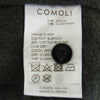 COMOLI コモリ 20AW S03-02008 ウール チェック オープン カラー シャツ グレー系 グリーン系 2【中古】