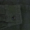 COMOLI コモリ 20AW S03-02008 ウール チェック オープン カラー シャツ グレー系 グリーン系 2【中古】