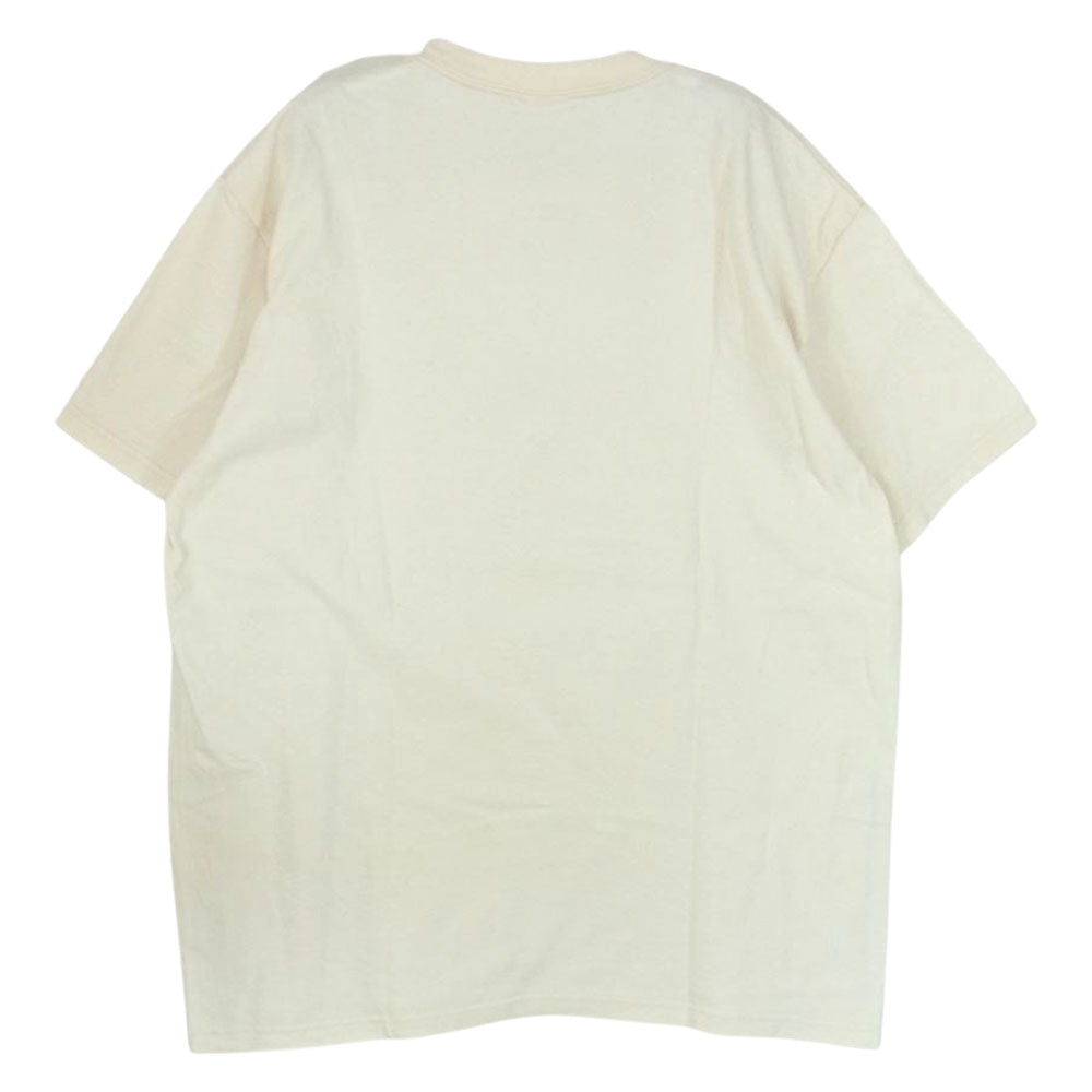 Supreme シュプリーム 20AW Cross Box Logo Tee クロス ボックス ロゴ 半袖 Tシャツ オフホワイト系 M【中古】