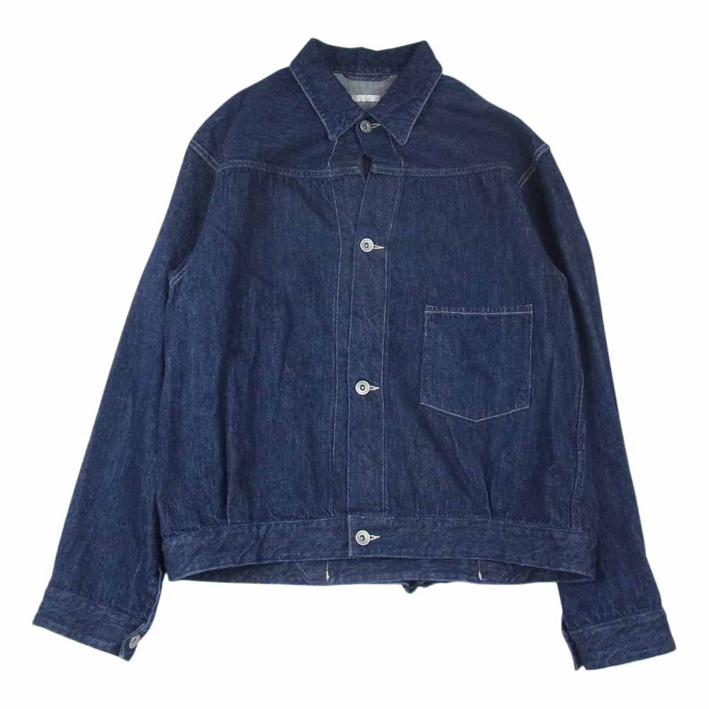 COMOLI コモリ 21AW U03-01012 DENIM JACKET デニム ジャケット インディゴブルー系 2【中古】