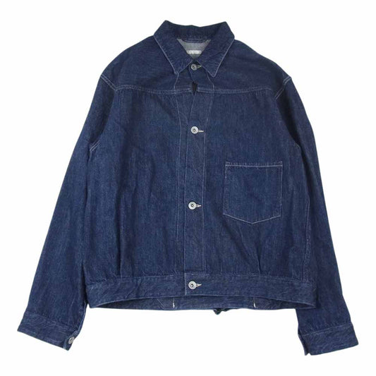COMOLI コモリ 21AW U03-01012 DENIM JACKET デニム ジャケット インディゴブルー系 2【中古】
