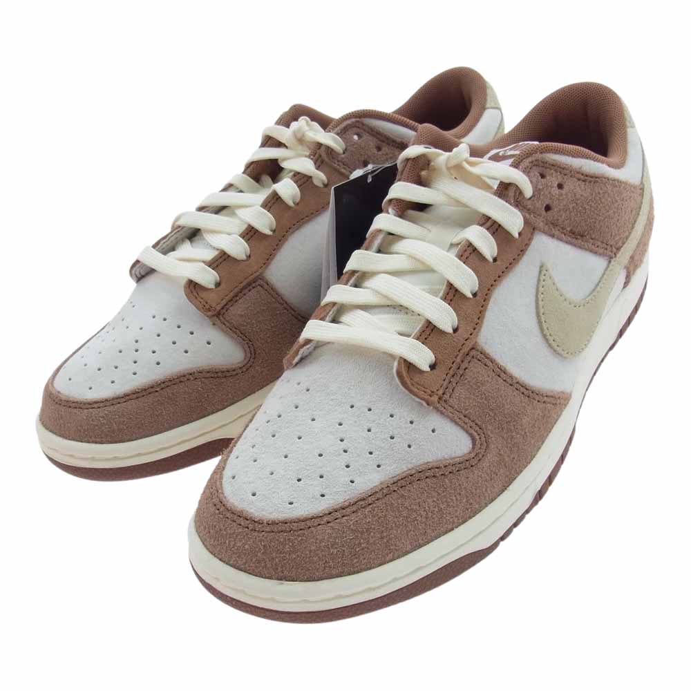 NIKE ナイキ DD1390-100 Dunk Low PRM Medium Curry ダンク ロー ミディアム カレー スニーカー ライトブラウン系 ホワイト系 27.5cm【新古品】【未使用】【中古】
