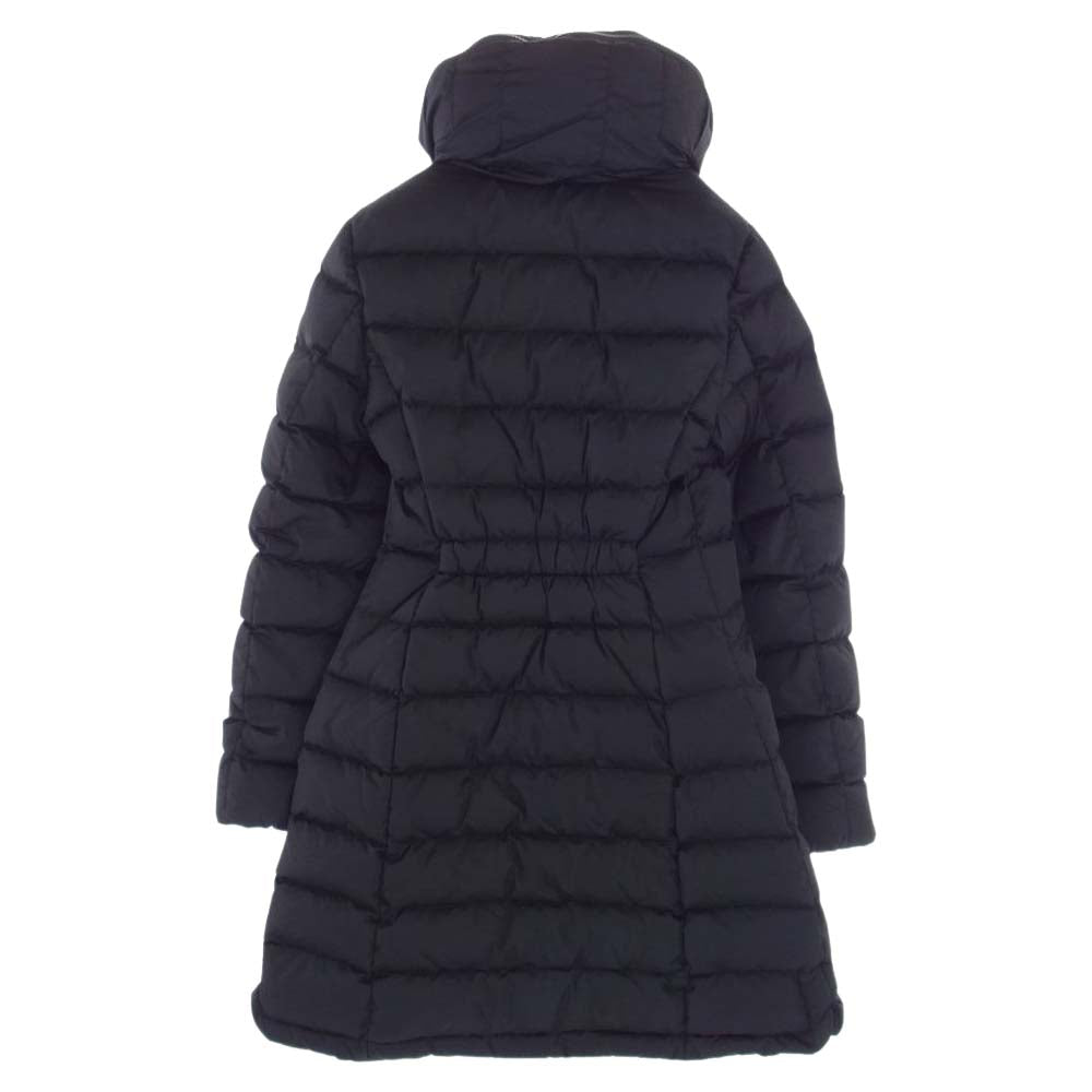 MONCLER モンクレール D20934993105 国内正規品 FLAMMETTE フラメッテ フード付き ロングダウンコート ジャケット レディース ブラック系 00【中古】