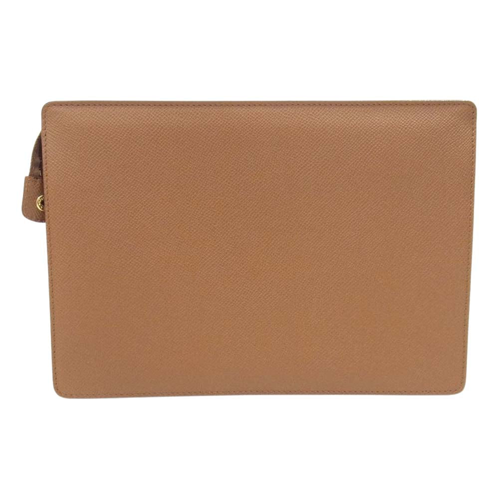 BVLGARI ブルガリ セカンド バッグ ブラウン系【中古】
