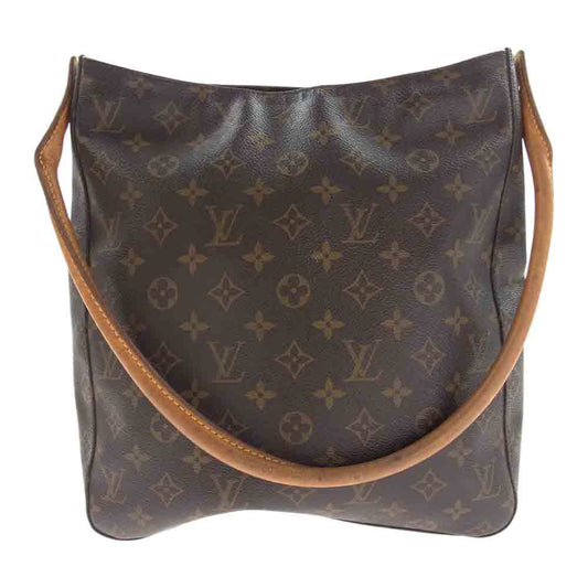 LOUIS VUITTON ルイ・ヴィトン M51145 LoopingGM ルーピングGM モノグラム ハンドバッグ ブラウン系【中古】