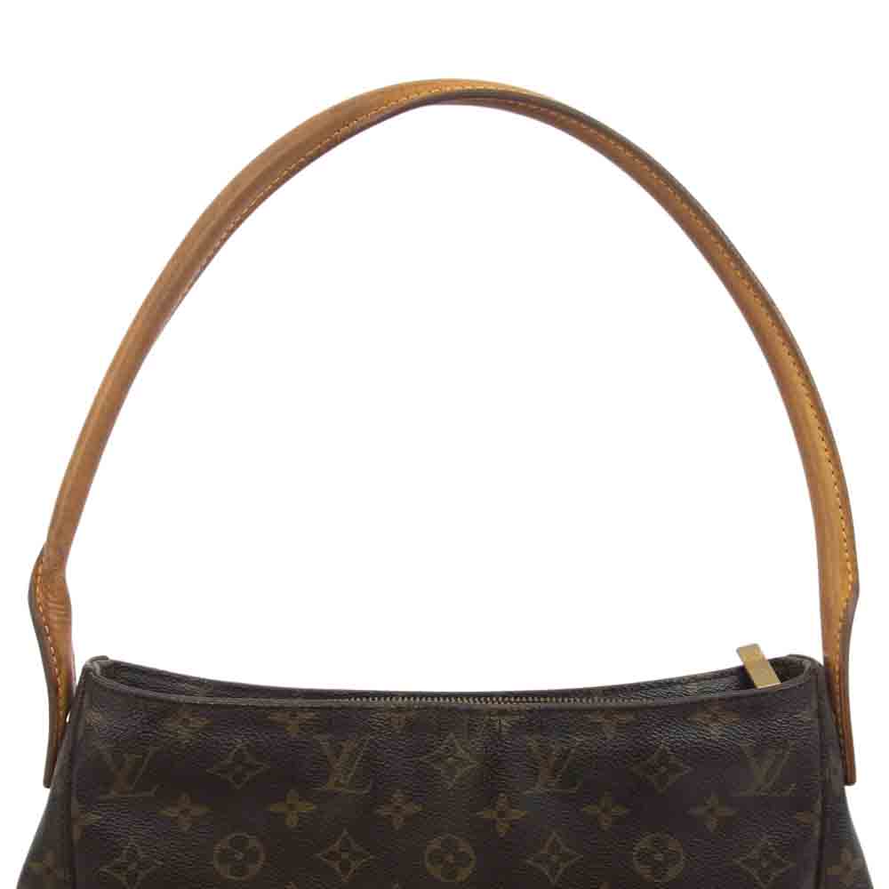 LOUIS VUITTON ルイ・ヴィトン M51145 LoopingGM ルーピングGM モノグラム ハンドバッグ ブラウン系【中古】