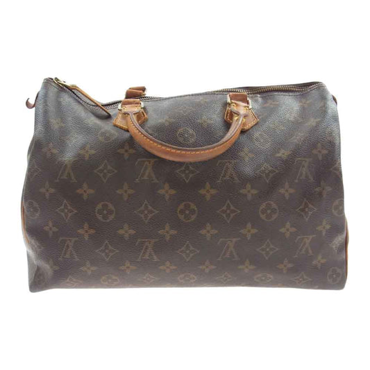 LOUIS VUITTON ルイ・ヴィトン M41522  スピーディ40 モノグラム ハンドバッグ ボストン ブラウン系【中古】