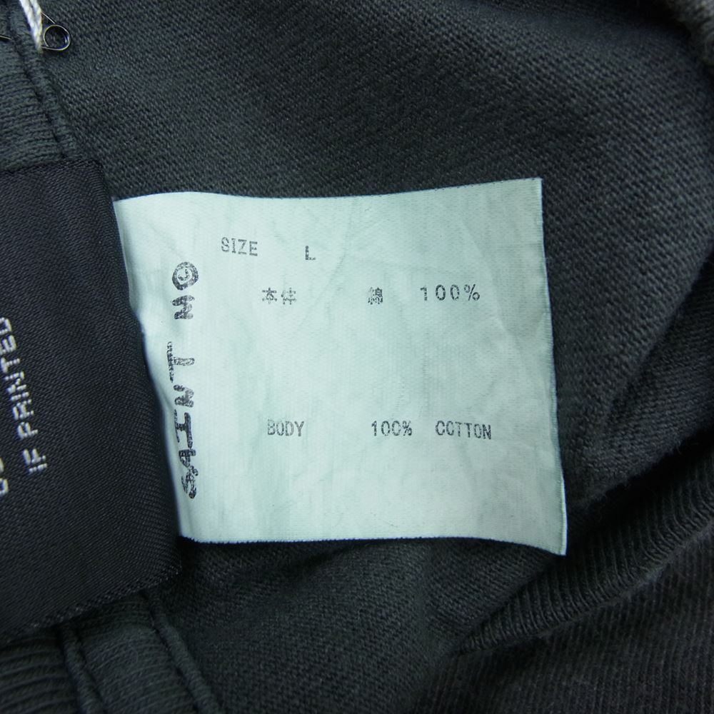 SAINT MICHAEL セントマイケル SM-S23-0000-004 EYES SS TEE アイズ Tシャツ グレー系 L【美品】【中古】