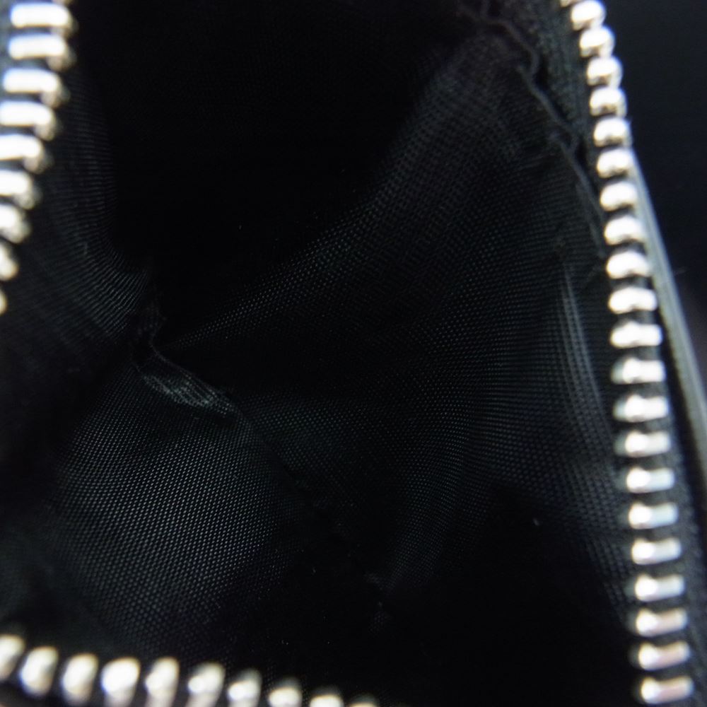 MAISON MARGIELA メゾンマルジェラ 23SS SA3UI0017 Zip Compact Trifold wallet ジップ コンパクト トライフォード ウォレット 三つ折り 財布 ブラック系【中古】