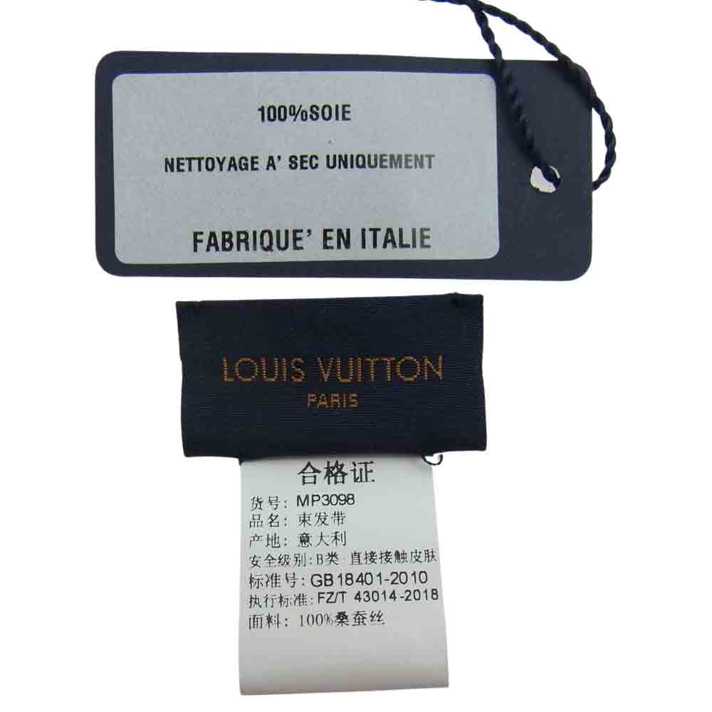 LOUIS VUITTON ルイ・ヴィトン MP3098 モノグラム シルク ビーマインドフル シュシュ パープル系 ピンク系【美品】【中古】