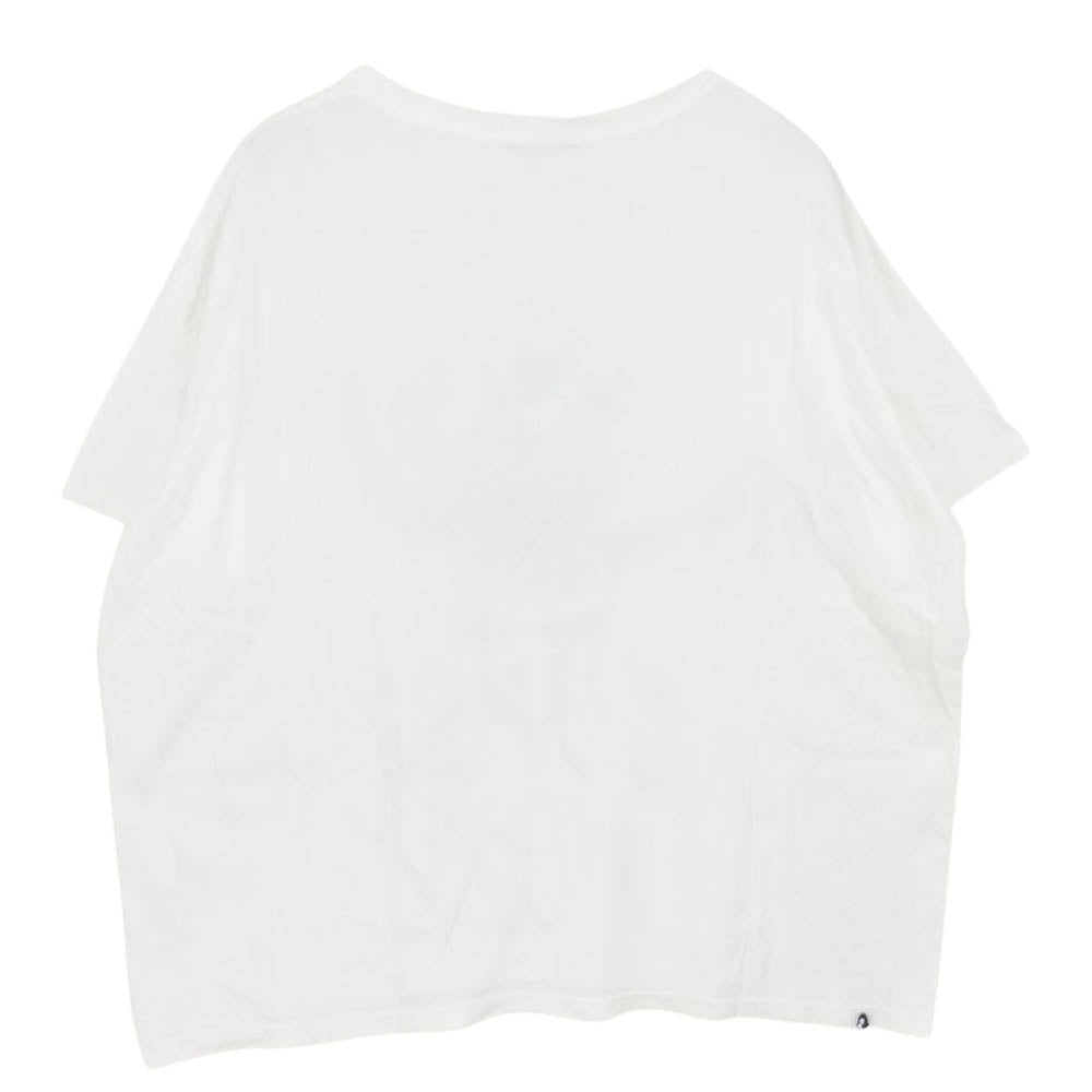 HYSTERIC GLAMOUR ヒステリックグラマー 0133CT04 SUPER FUZZ 半袖 Tシャツ ホワイト系 F【中古】