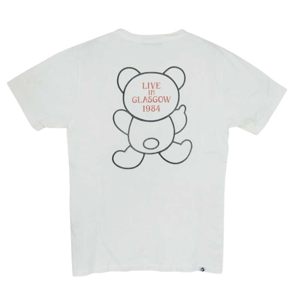 HYSTERIC GLAMOUR ヒステリックグラマー 0251CT11 BEARS pt T-SH 半袖 Tシャツ ホワイト系 S【中古】