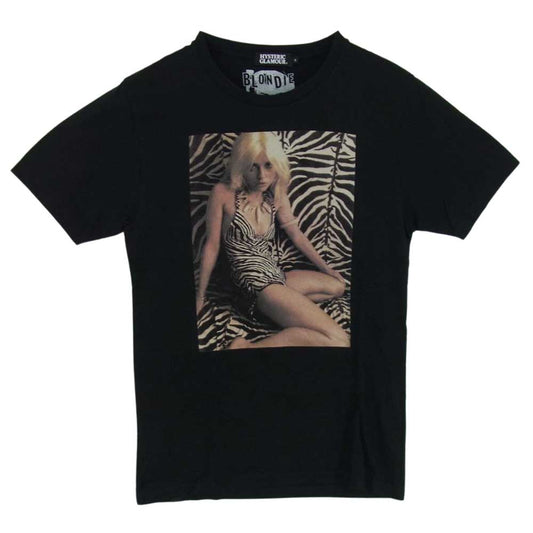 HYSTERIC GLAMOUR ヒステリックグラマー 0224CT17 BLONDIE 半袖 Tシャツ  ブラック系 S【中古】