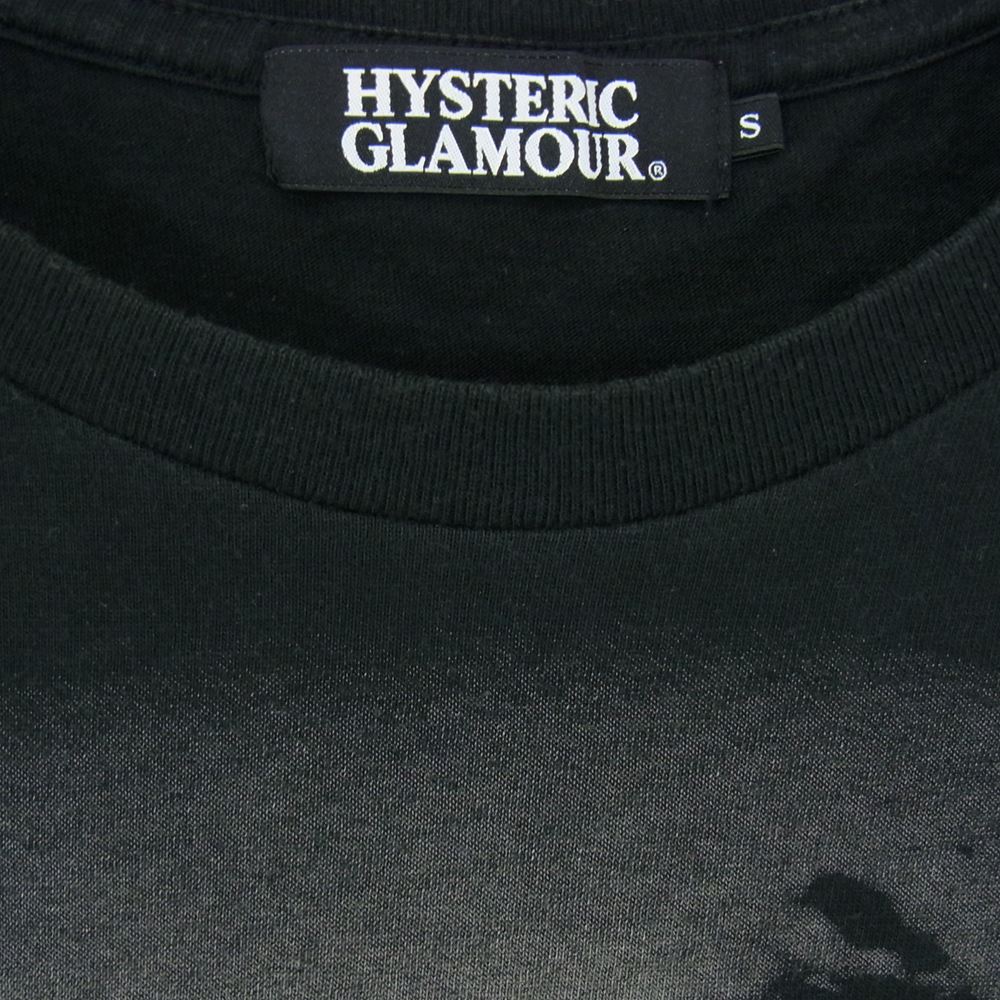 HYSTERIC GLAMOUR ヒステリックグラマー 0212CT24 スカルベリー 半袖 Tシャツ ブラック系 S【中古】