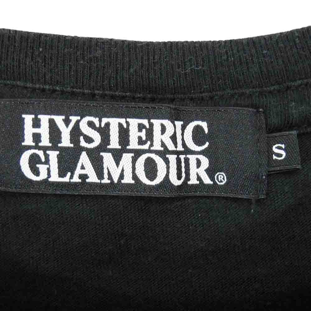HYSTERIC GLAMOUR ヒステリックグラマー 0212CT24 スカルベリー 半袖 Tシャツ ブラック系 S【中古】