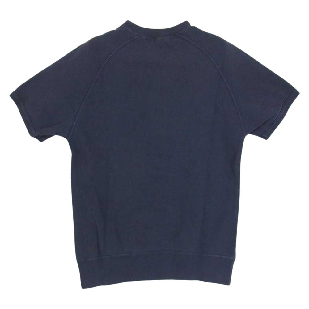 HYSTERIC GLAMOUR ヒステリックグラマー 0211CS01 SEE NO EVIL プリント 半袖 スウェット ネイビー系 S【中古】