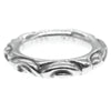 CHROME HEARTS クロムハーツ（原本無） SCROLL BAND RING スクロール バンド リング シルバー系 18号【中古】