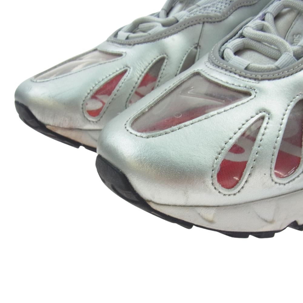 Supreme シュプリーム 21SS CV7652-001 × NIKE ナイキ Air Max 96 エアマックス シルバー ローカット スニーカー シルバー系 27cm【中古】