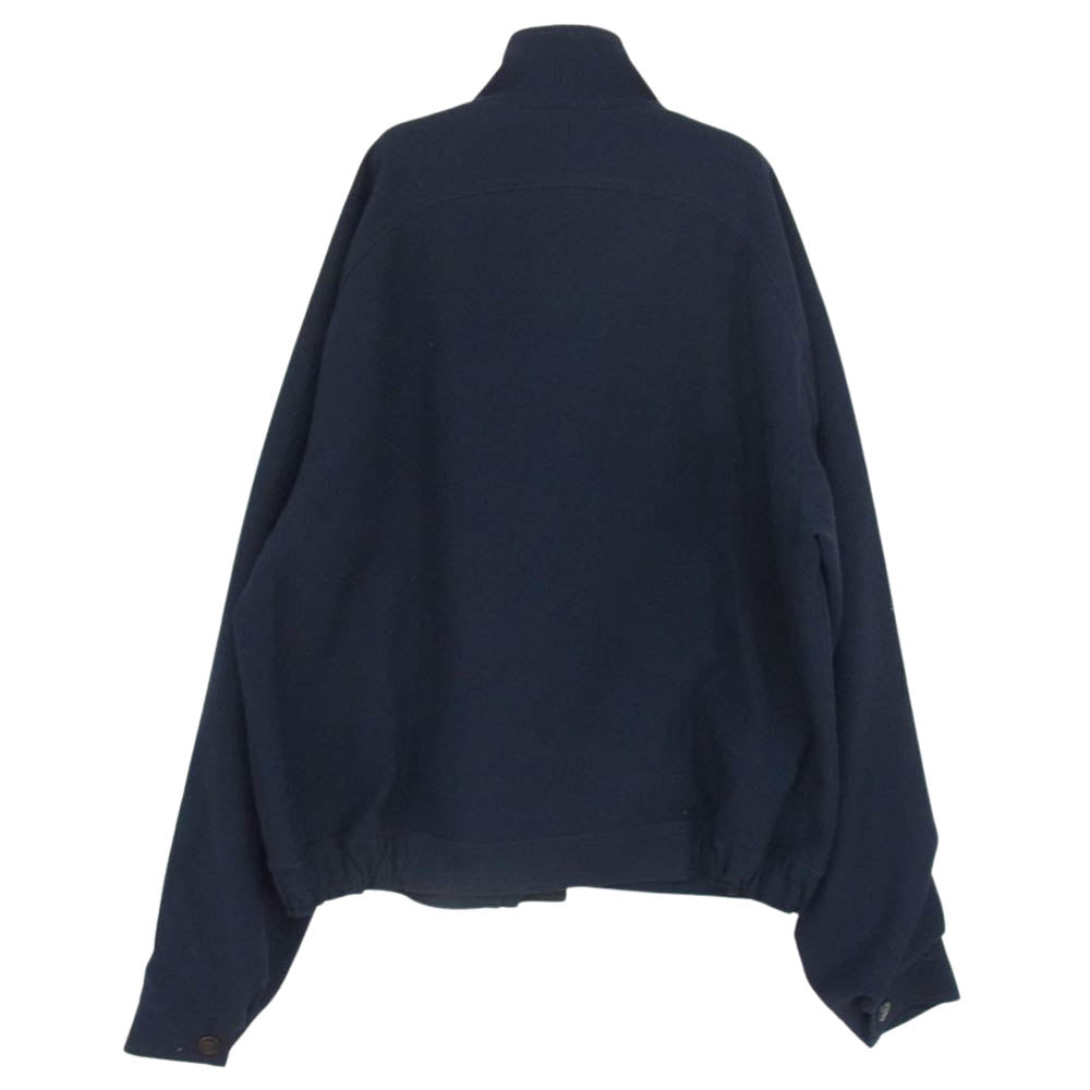 アフィックス 20AW MOBILISATION JACKET フルジップ スタンドカラー トラックジャケット ブルゾン ネイビー系 サイズ表記無【中古】