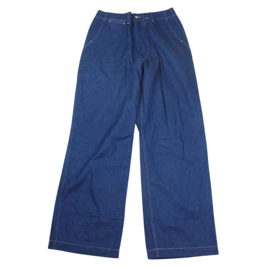 イートウツ XTRS06 1010 SAX  CORE FIELD TROUSERS フィールド トラウザーズ パンツ インディゴブルー系 30【美品】【中古】