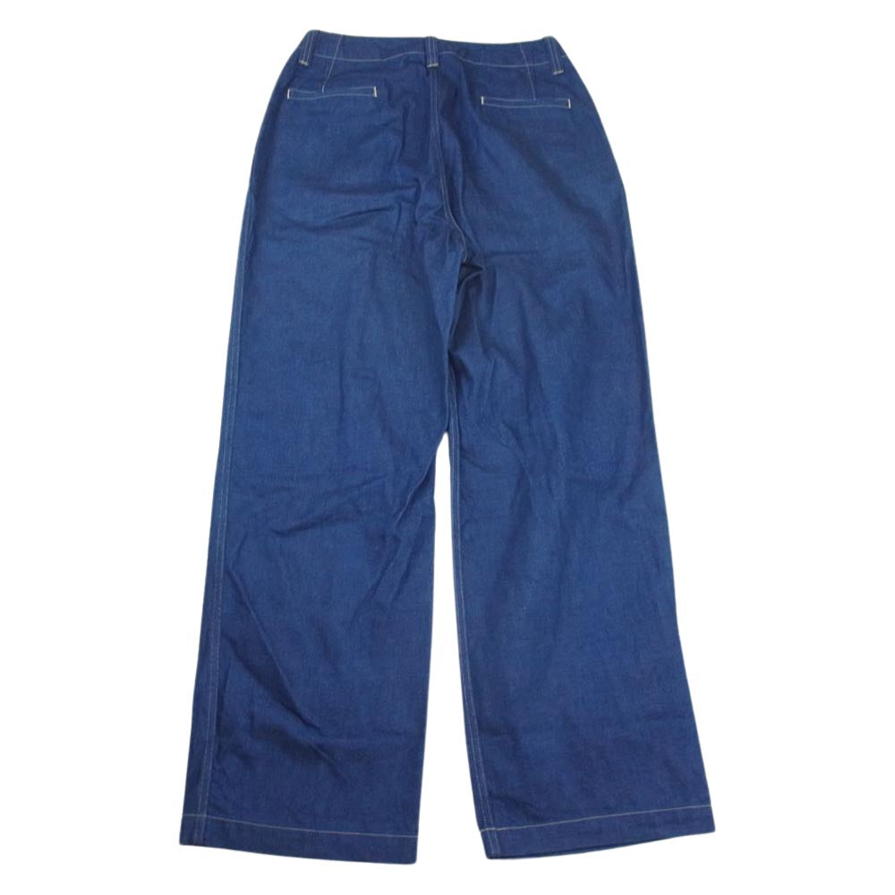 イートウツ XTRS06 1010 SAX  CORE FIELD TROUSERS フィールド トラウザーズ パンツ インディゴブルー系 30【美品】【中古】