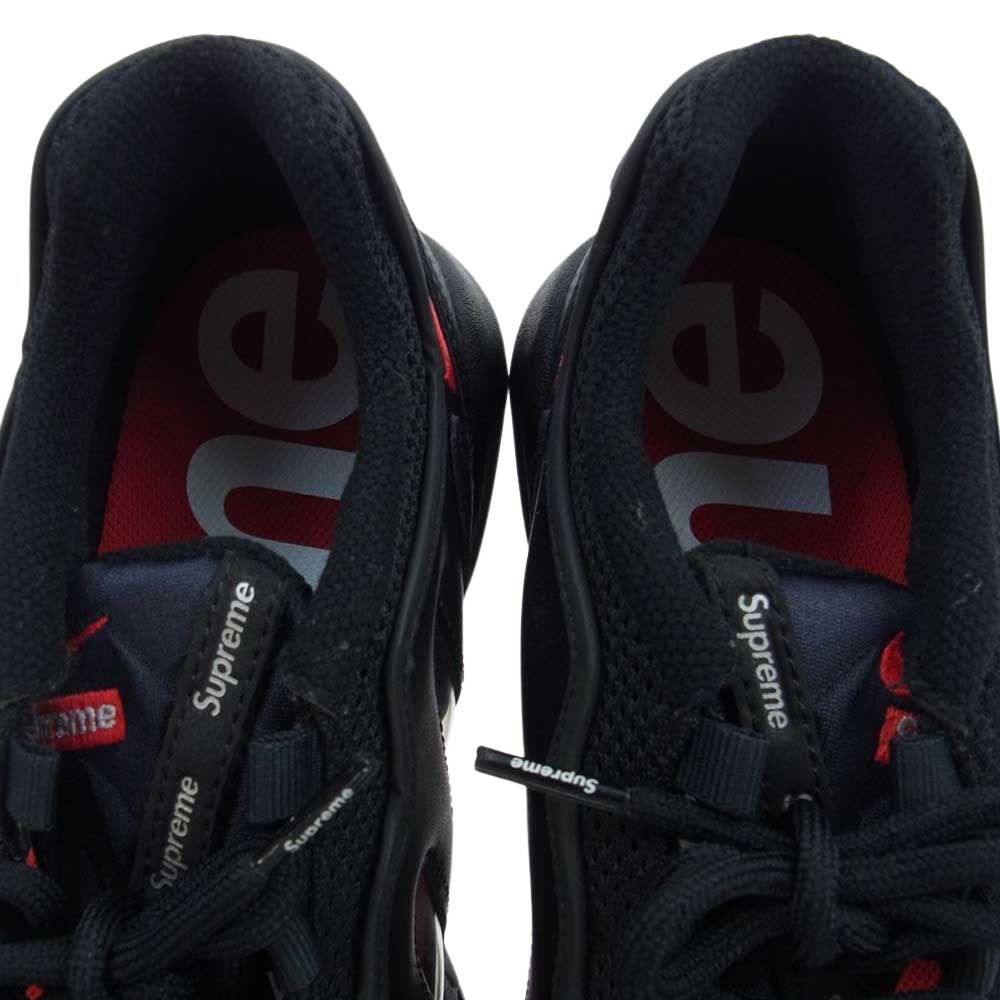 Supreme シュプリーム 21SS CV7652-002 × NIKE ナイキ Air Max 96 エアマックス シルバー ローカット スニーカー ブラック系 27.5cm【中古】