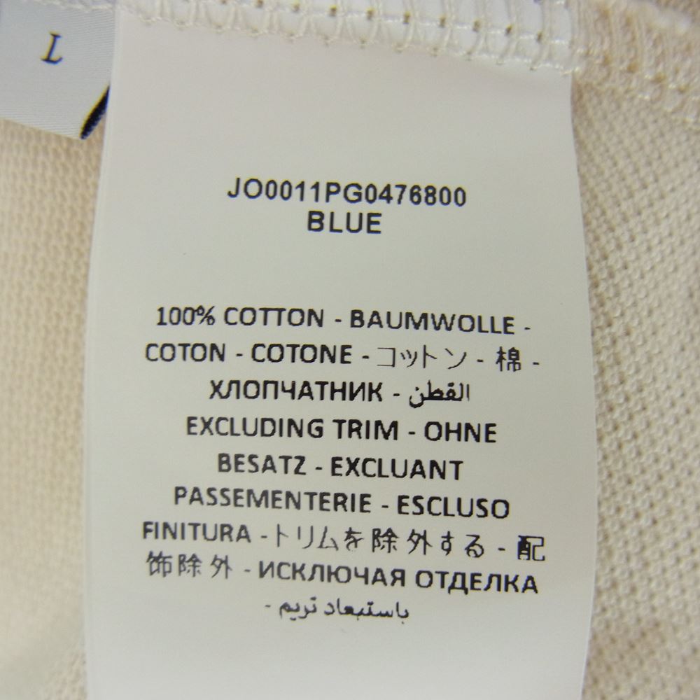 ジェイダブリュー・アンダーソン 21SS JO001PG0476800 OVERSIZED POLO SHIRT オーバーサイズ ポロシャツ スケッチコットン 半袖  マルチカラー系 L【中古】