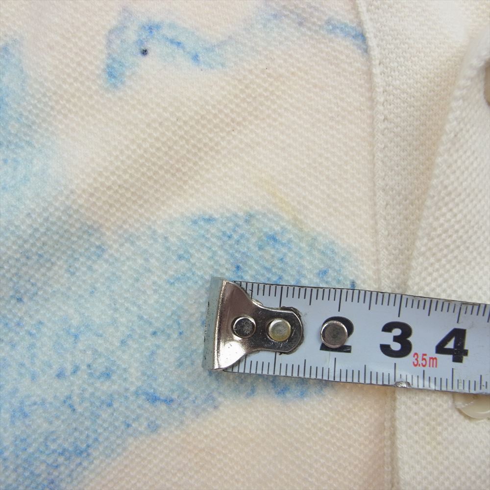 ジェイダブリュー・アンダーソン 21SS JO001PG0476800 OVERSIZED POLO SHIRT オーバーサイズ ポロシャツ スケッチコットン 半袖  マルチカラー系 L【中古】