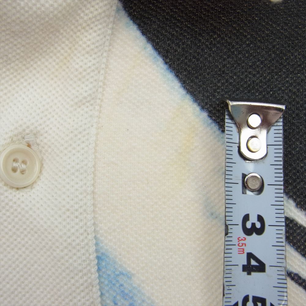 ジェイダブリュー・アンダーソン 21SS JO001PG0476800 OVERSIZED POLO SHIRT オーバーサイズ ポロシャツ スケッチコットン 半袖  マルチカラー系 L【中古】