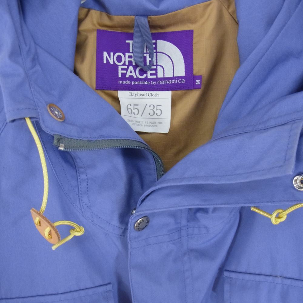 THE NORTH FACE ノースフェイス NP2201N PURPLE LABEL パープルレーベル 65/35 Big Mountain Parka マウンテンパーカ パープル系 M【中古】