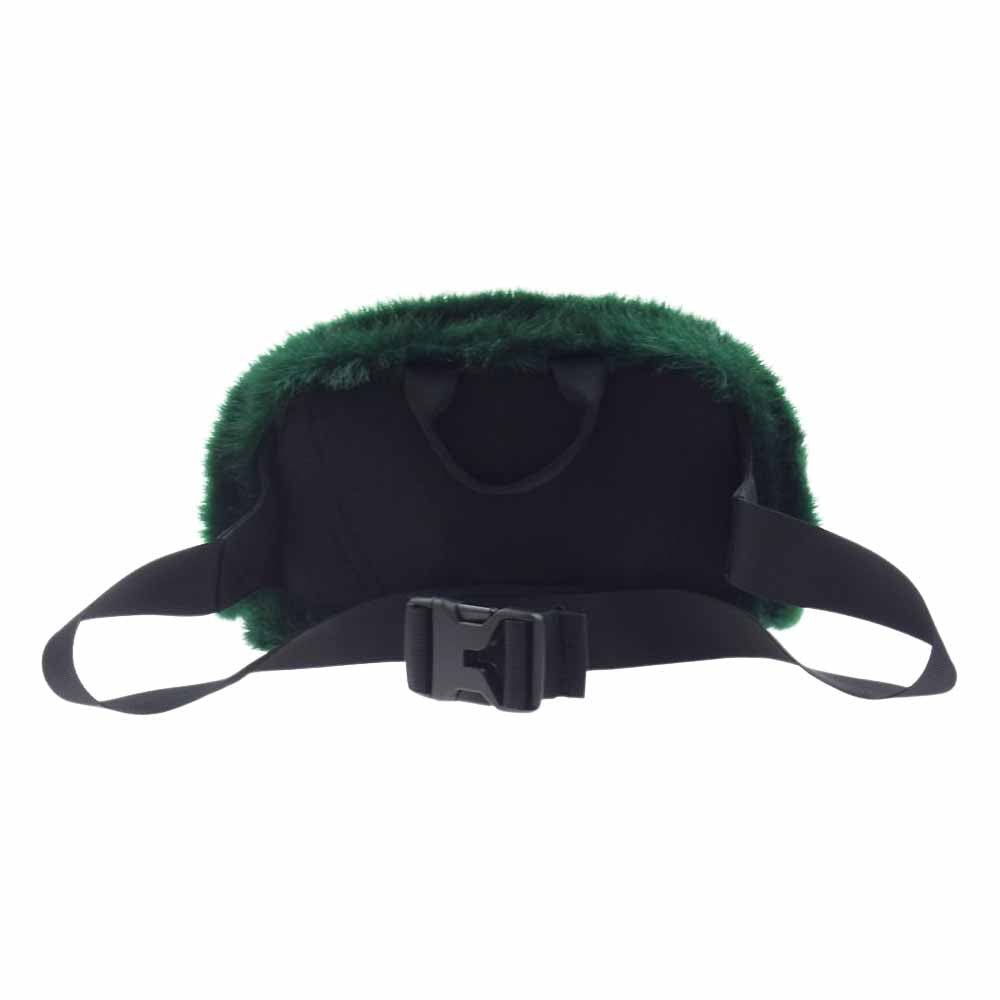 Supreme シュプリーム 20AW × THE NORTH FACE ノースフェイス faux fur waist bag ファー ウェスト ショルダー バッグ グリーン系【中古】