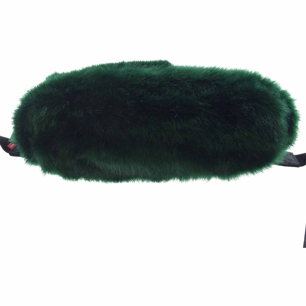 Supreme シュプリーム 20AW × THE NORTH FACE ノースフェイス faux fur waist bag ファー ウェスト ショルダー バッグ グリーン系【中古】