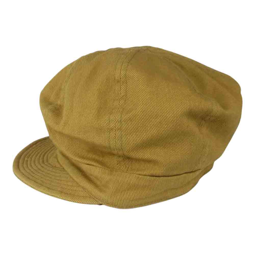 ダッパーズ DURA-BILT デュラ ビルト WORK CASQUETTE ワーク キャスケット キャップ 帽子 BEIGE TWILL ライトブラウン系【中古】