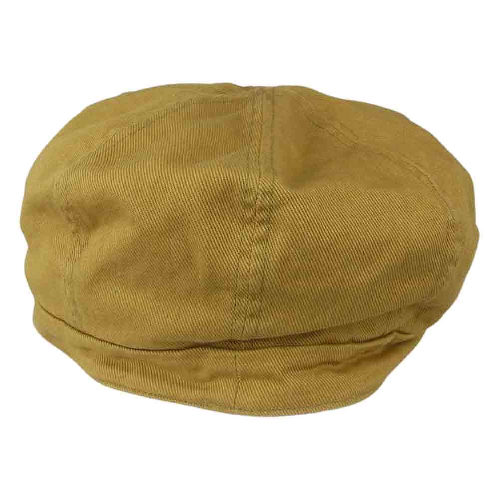 ダッパーズ DURA-BILT デュラ ビルト WORK CASQUETTE ワーク キャスケット キャップ 帽子 BEIGE TWILL ライトブラウン系【中古】
