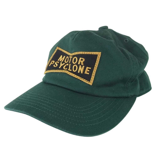 FREEWHEELERS フリーホイーラーズ SNAPBACK TRUCKER CAP HELMET LAWS SUCK トラッカー キャップ 帽 グリーン系【中古】