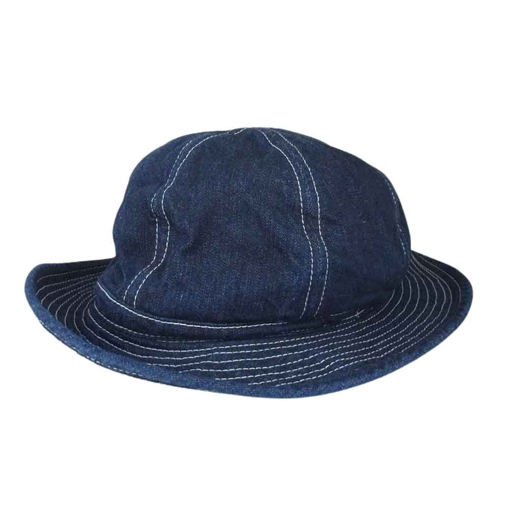 The REAL McCOY'S ザリアルマッコイズ U.S. ARMY DENIM HAT デニム ハット 帽子 インディゴブルー系 7 1/2【中古】